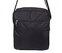 Чоловіча текстильна сумка XXL8310A-BLACK чорна, фото 5