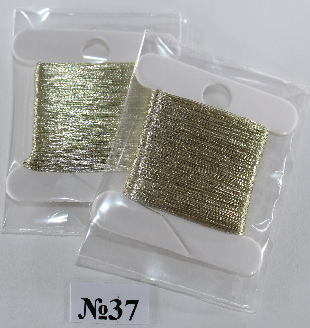 Люрекс Аллюр No 37. Золото попелясте 30 м, фото 1