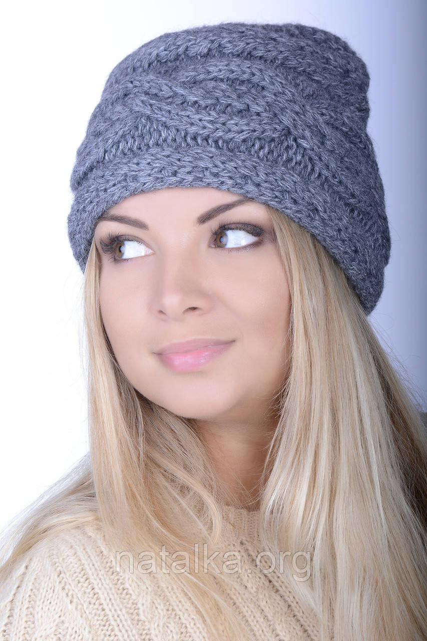 Женская зимняя шапка Наталка 0031Н - фото 2 - id-p634186653
