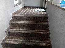 Изготовление комплекса гранитных изделий для  салона обоев  2