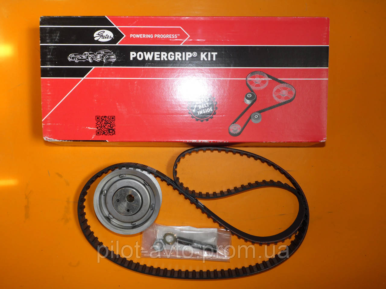 Комплект ремінь ГРМ+ролик Gates K015308 Seat toledo alhambra VW golf 3 4 passat b3 b4 t4 vento