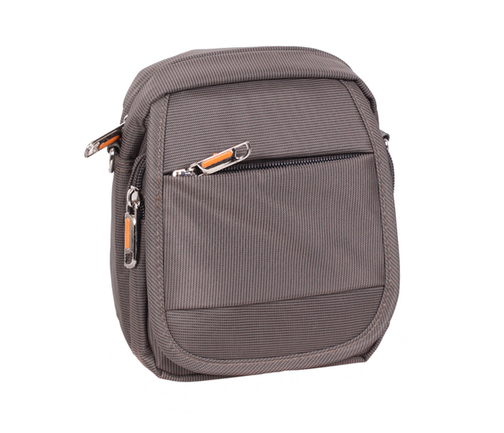 Чоловіча текстильна сумка S231-1 сіра, фото 1