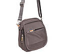 Чоловіча текстильна сумка S231-1 сіра, фото 4