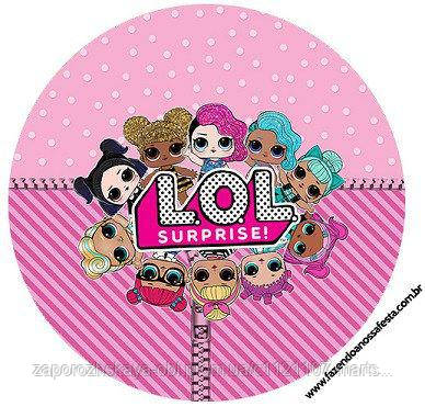 Ляльки лол 22 Вафельна картинка , фото 1