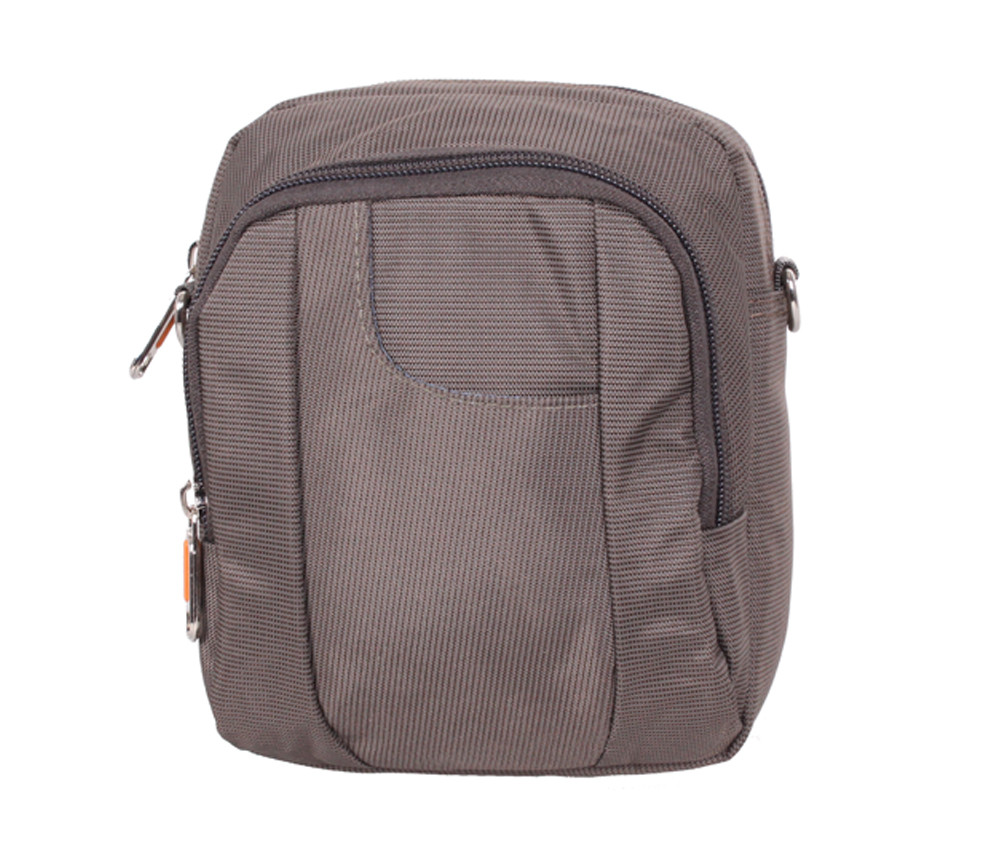 Чоловіча текстильна сумка S242-1 сіра, фото 1