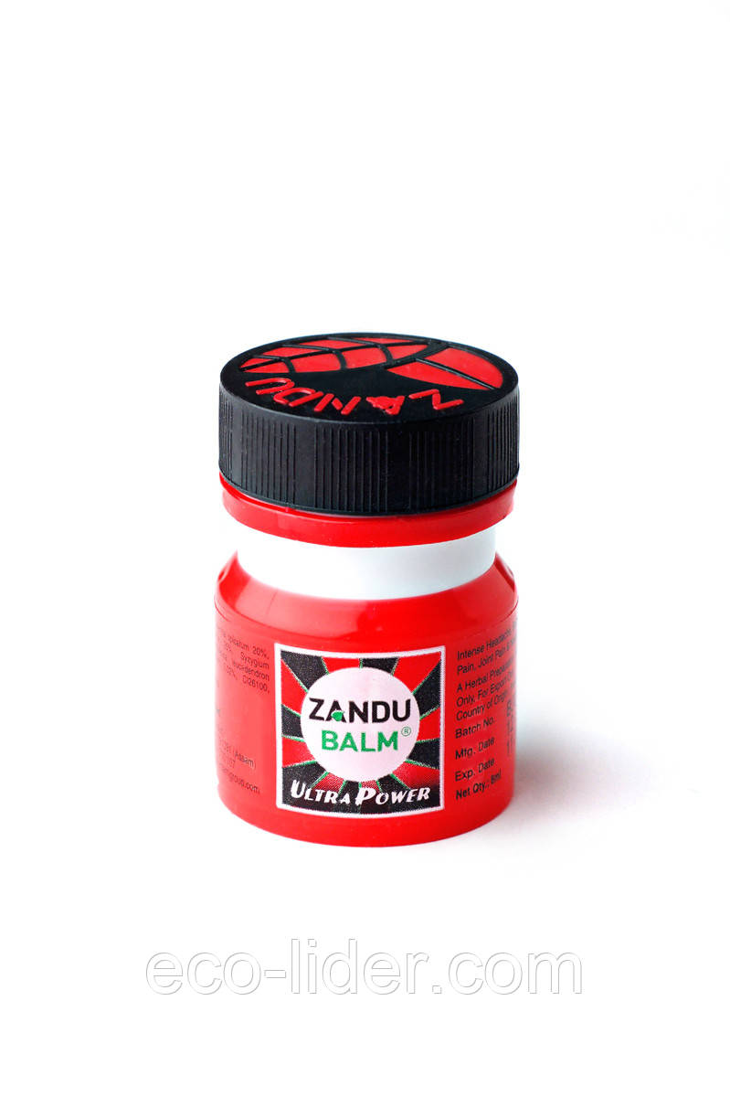 "Ультра Сила" бальзам болетамувальний ТМ Zandu Balm 8 мл