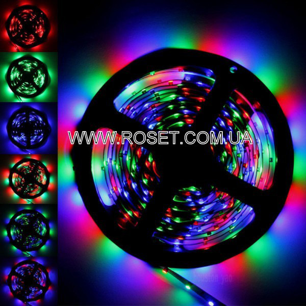 Светодиодная лента LED String SMD 5050 RGB 5 м. - фото 2 - id-p691134407