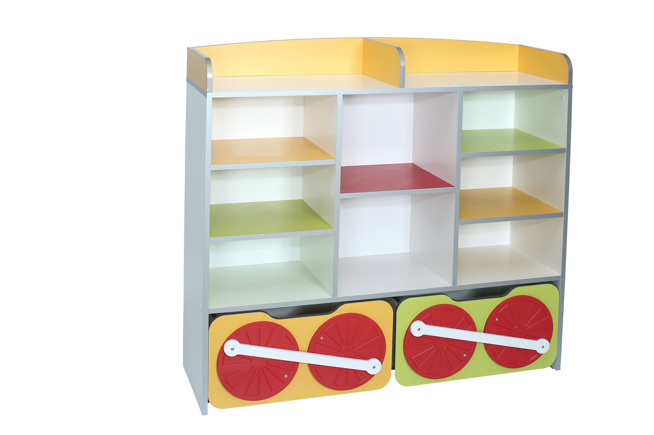 Стелаж для іграшок "Казковий експрес" секція No 4, фото 1