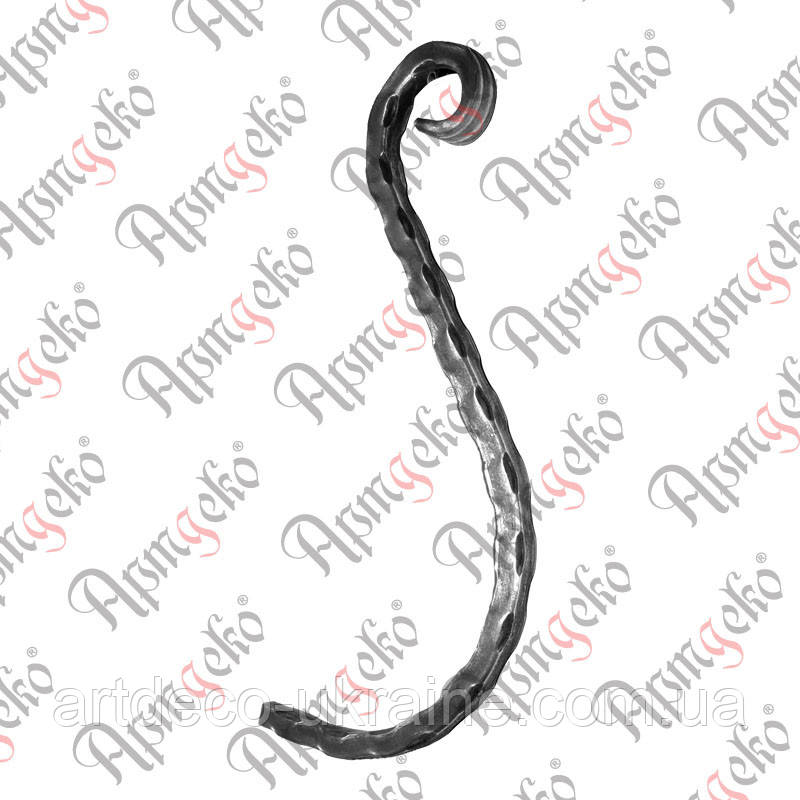 Завиток 310х130х12 вальц. Арт. 12.528, фото 1