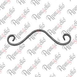 Завиток 290х80х12х6 невальц. Арт. 12.553
