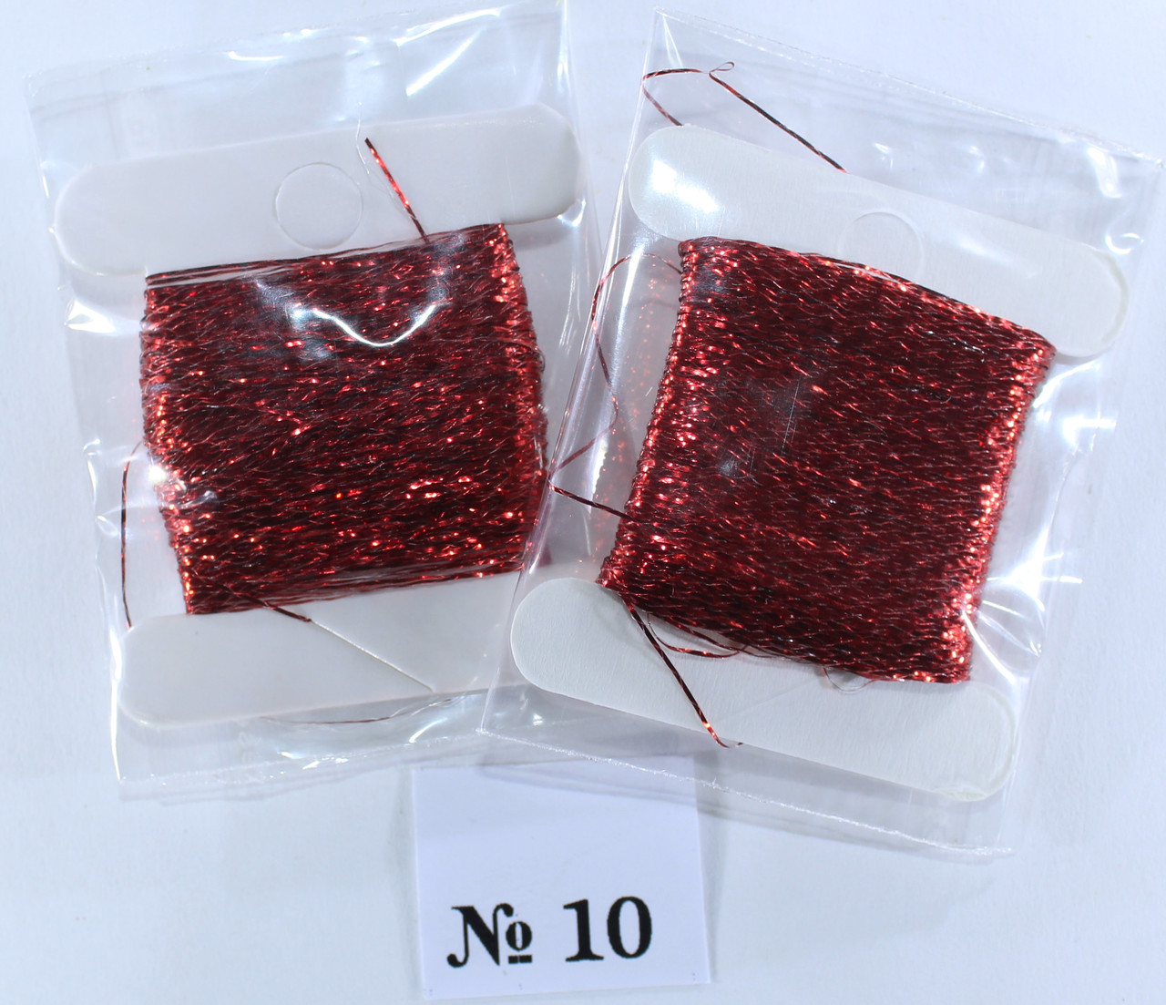 Люрекс Адель №10. Червоний 30 метрів, фото 1