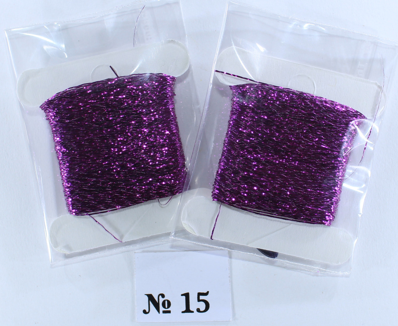 Люрекс Адель №15. Фіолетовий яскравий 30 метрів, фото 1