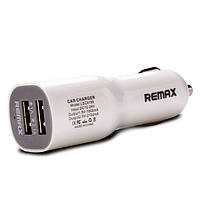 Автомобільний зарядний пристрій Remax RCC-201 2.1 A 2*USB (White)