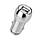 Car Charger 3.1 A 2USB Remax Bullet RCC-205 адаптер живлення в прикурювач (Silver), фото 3