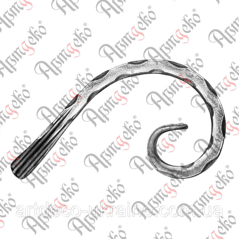 Завиток 150х110х10 вальц. Арт. 12.522, фото 1