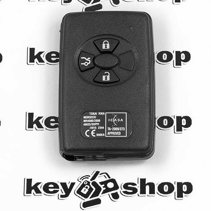 Оригинальный Ключ для Toyota Corolla (Тойота Королла) 3 Кнопки, Чип 4D ...