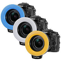 Універсальна кільцева спалах, Макро LED спалах, Macro Ring Flash light для всіх фотоапаратів., фото 3