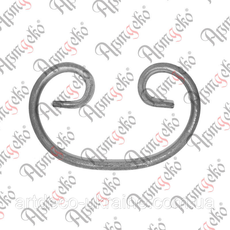 Завиток 100х60х10х5 невальц. Арт. 10.090, фото 1