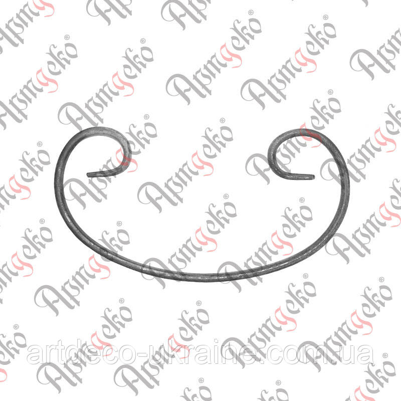 Завиток 190х100х10х5 невальц. Арт. 10.096, фото 1