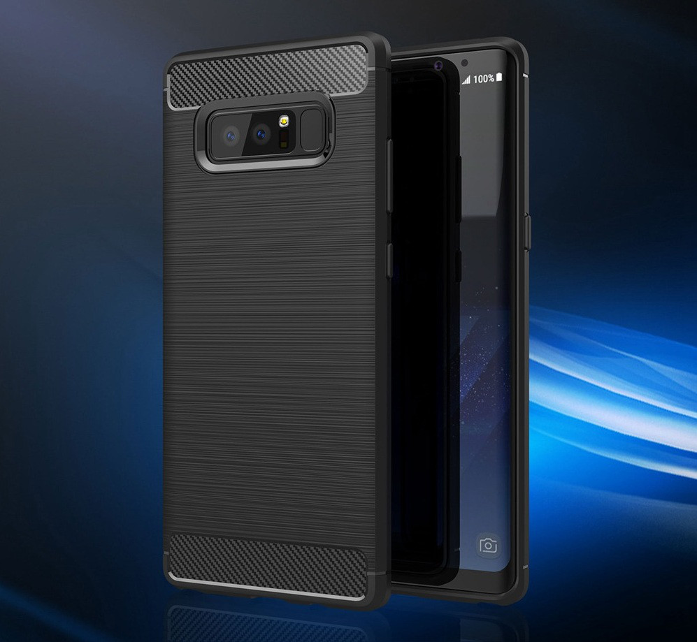 Чохол PRIMO Carbon Fiber Series для Samsung Galaxy Note 8 (N950) - Black