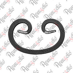 Завиток 190х115х12 невальц. Арт. 10.204