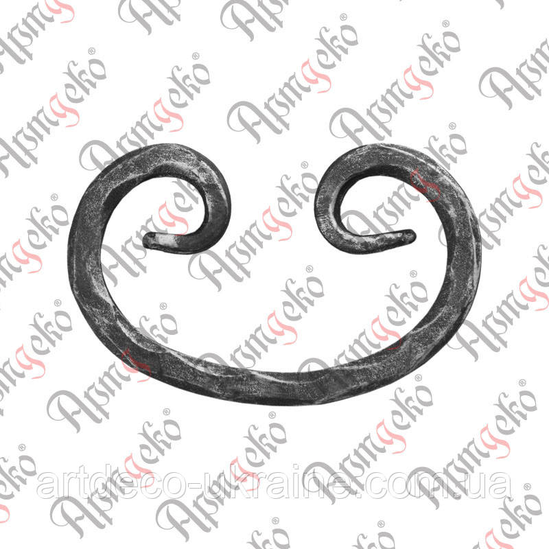 Завиток 135х85х12 вальц. Арт. 10.207, фото 1