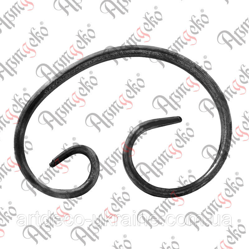 Завиток 150х105х12х6 невальц. Арт. 10.270.01, фото 1