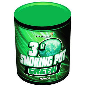 Зеленый дым "Smoking pot green" 3" MA0510/G