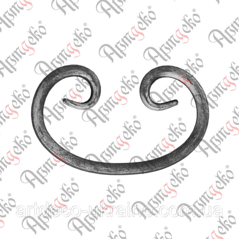 Завиток 190х105х10 кругляк Арт. 10.506, фото 1