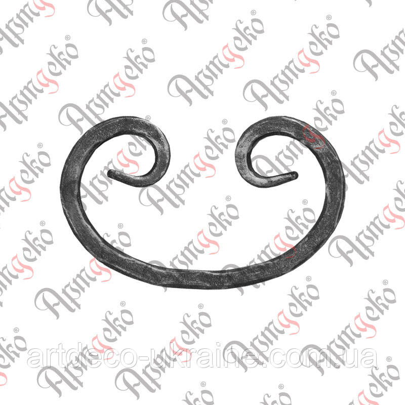 Завиток 170х105х10 вальц. Арт. 10.313, фото 1