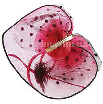 Вуалетка "Проздник" бордова, фото 5