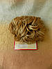 Шиньон-накладка короткий на гребешках блонд с милированием 703-24Н613, фото 5