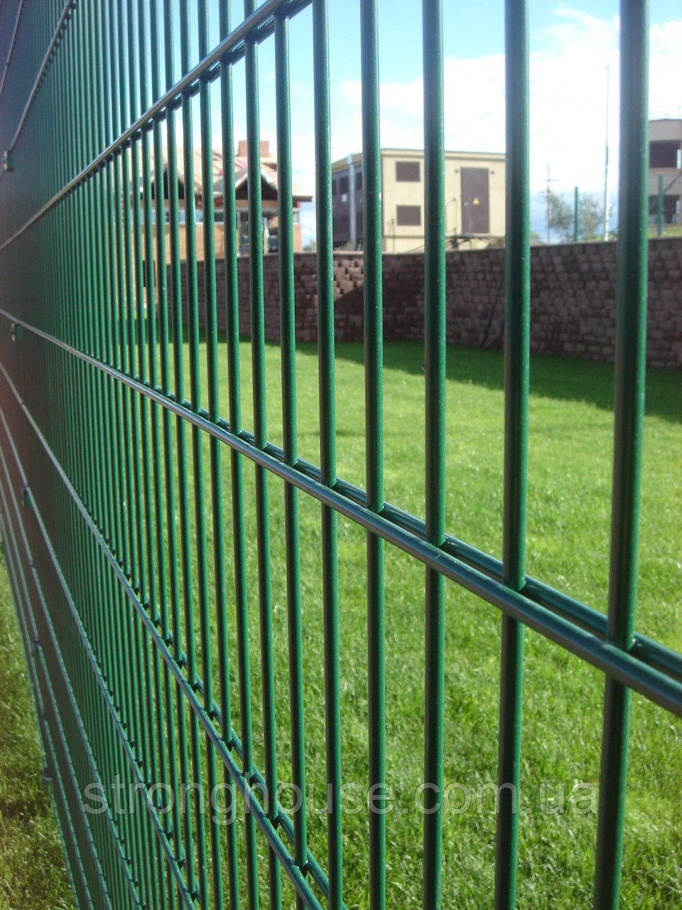 Панель огорожі для спортивних полів і майданчик Техна Пром 5/6 посилена 1030 х 2500