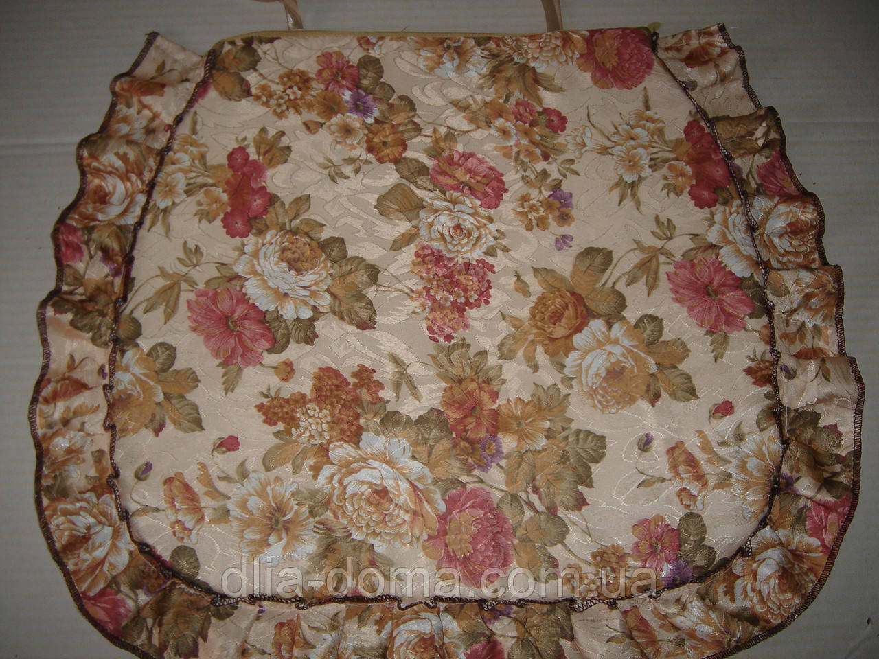 Накидка на стілець 40 * 37 без оборки, фото 1