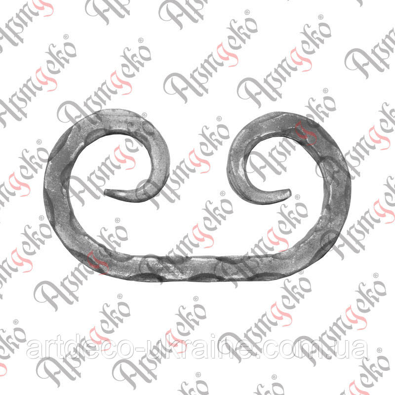 Завиток 160х85х12 вальц. Арт. 10.720, фото 1