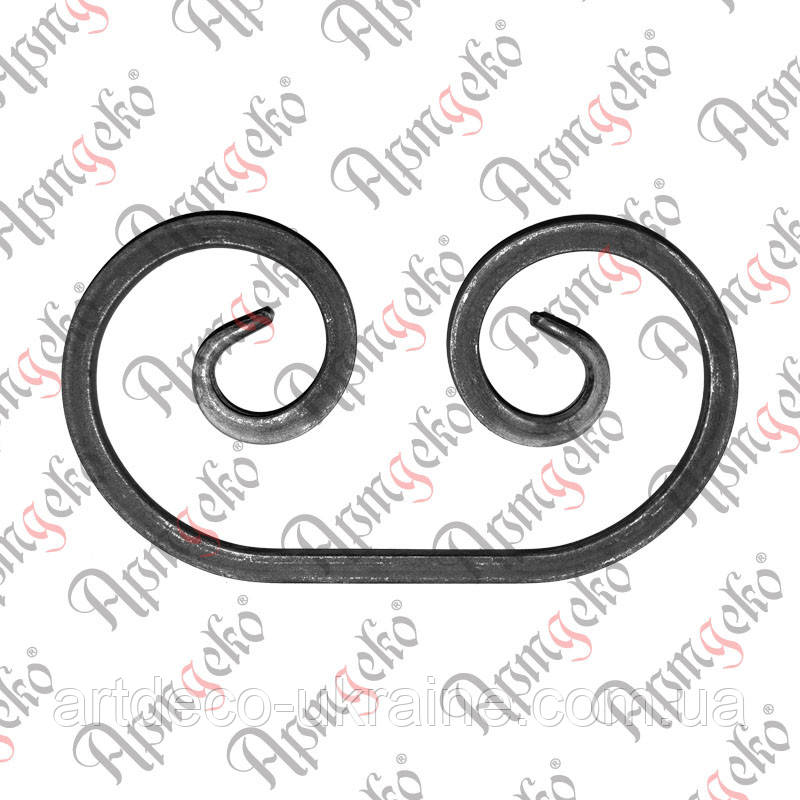 Завиток 260х140х12 невальц. Арт. 10.729, фото 1