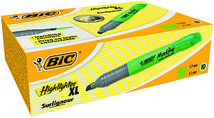 Текстовий маркер BIC Highlighter XL зелений