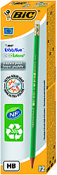 Олівці BIC Evolution Original пластиковий з гумкою