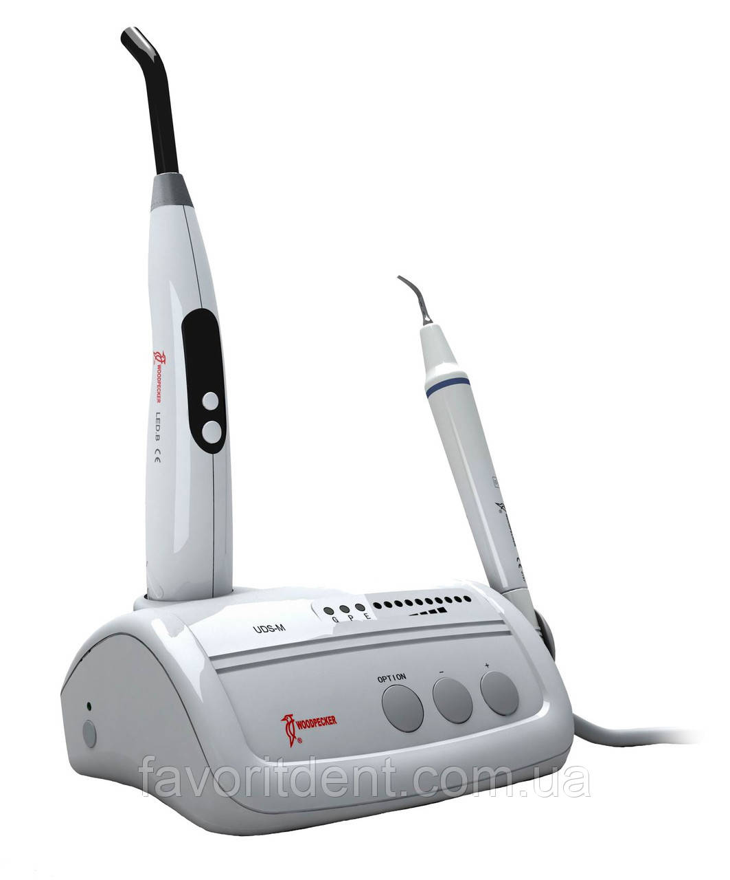 Скалер ультразвуковий Woodpecker UDS-M з лампою ОРИГИНАЛ 100%