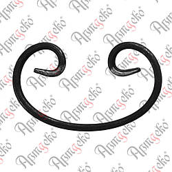 Завиток 100х60х12х6 невальц. Арт. 10.100