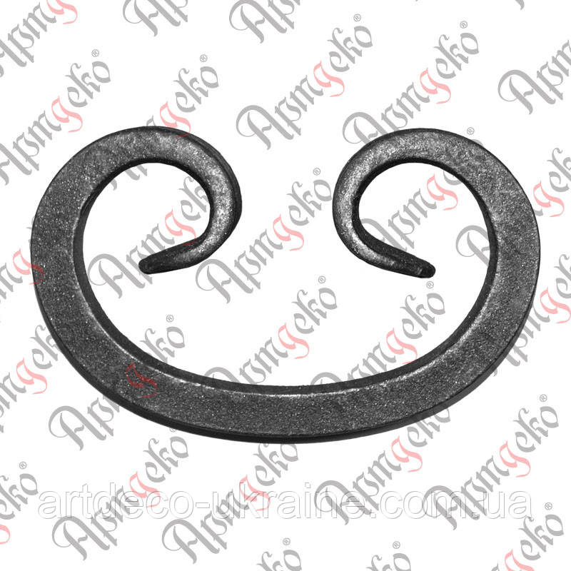 Завиток 125х80х12 невальц. Арт. 10.200.01, фото 1