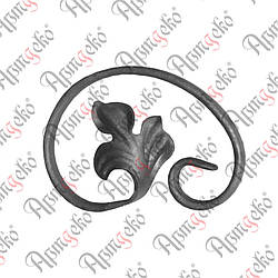 Завиток 150х100х12х6 невальц. правий Арт. 10.246.02