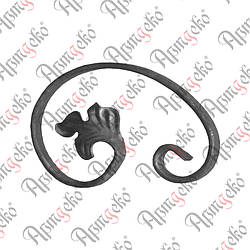 Завиток 190х140х12х6 невальц. правий Арт. 10.248.02