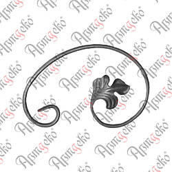 Завиток 220х160х12х6 невальц. лівий Арт. 10.254.01