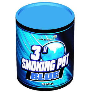 Синий дым "Smoking pot blue" 3" MA0510/B