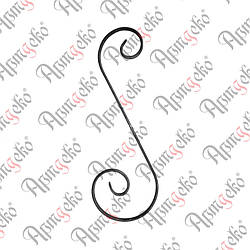 Інтеграл кований (волюта) 160х75х12х6 невальц. Арт. 11.100