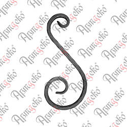 Інтеграл кований 160х80х10 вальц. Арт. 11.306