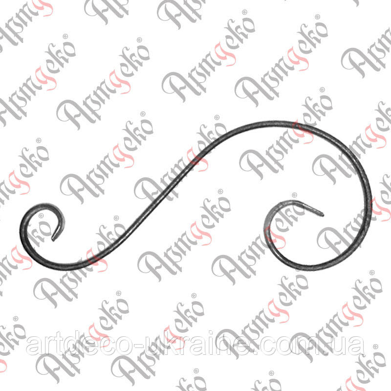 Інтеграл кований (волюта) 270х115х10х5 невальц. Арт. 11.092, фото 1