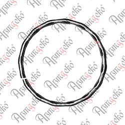 Кільце коване 150х12х6 вальц. Арт. 11.040