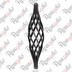 Кошик кований 190х50х12 Арт. 12.113